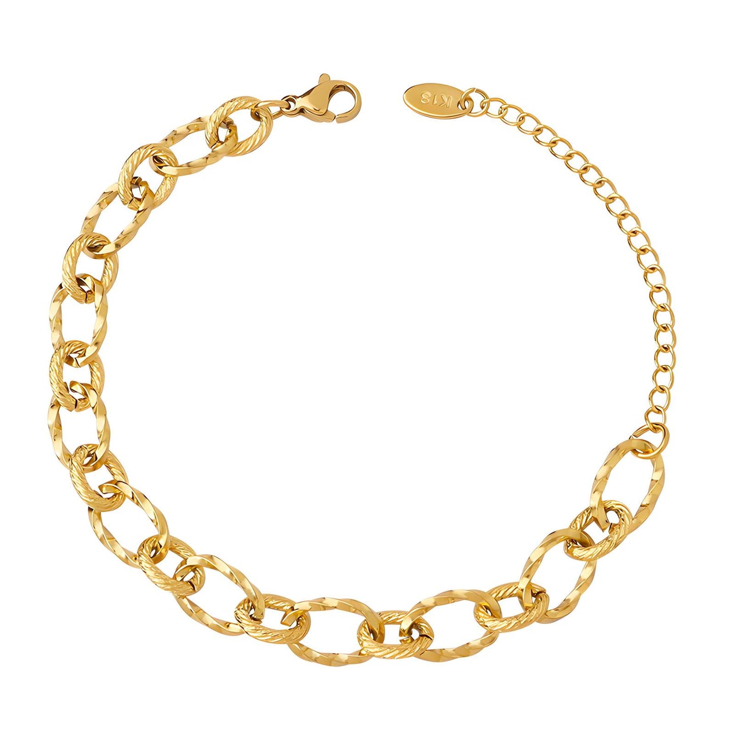 18K gold-plated Stainless-steel bracelet