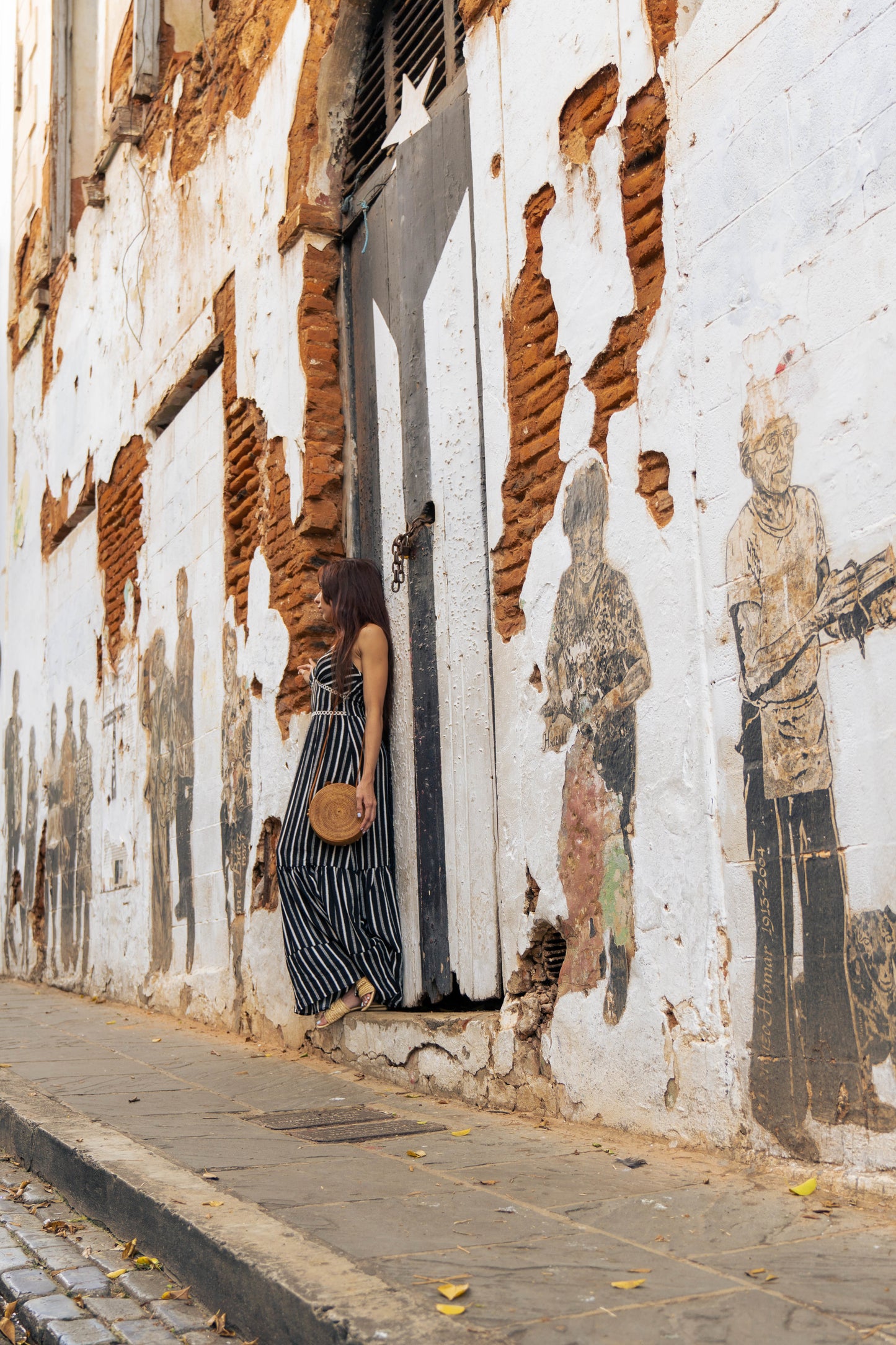 Bali Round Rattan Crossbody Bag